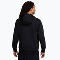 Herren Nike Club French Terry Pullover Hoodie schwarz/schwarz/weiß 3