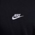 Herren Nike Club French Terry Pullover Hoodie schwarz/schwarz/weiß 7