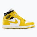 Damenschuhe Air Jordan 1 Mid white/black/vivid sulfur 2