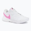 Damen Tennisschuhe Nike Court Lite 4 weiß/schwarz/verspielt rosa