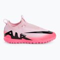 Kinder-Fußballschuhe Nike Zoom Mercurial Vapor 15 Academy TF rosa Schaum/schwarz 2