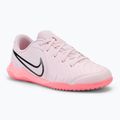 Nike Tiempo Legend 10 Academy IC rosa Schaum/Schwarz Kinder Fußballschuhe