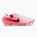 Nike Legend 10 Pro FG rosa Schaum/Schwarz Fußballschuhe 2