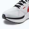 Nike Structure 25 Herren Laufschuhe Weiß/Schwarz/Licht Moke Grau/Feuerrot 7
