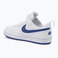 Nike Court Borough Low Kinderschuhe Recraft Weiß/Hyper Royal 3