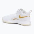 Volleyballschuhe Nike React Hyperset 2 white/white/metallic gold 3
