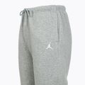 Damen Nike Jordan Brooklyn Fleece dunkelgrau heather/weiß Hose 8