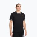 Tennisshirt Herren Nike Court Heritage black/white