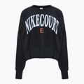 Tennis Hoodie Sweatshirt Damen Nike Court Heritage OOS black / black / flat pewter / white
