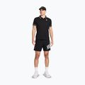Herren Tennis-Poloshirt Nike Court Heritage Polo schwarz/weiss 2