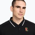 Herren-Tennishemd Nike Court Heritage Polo black/white 4