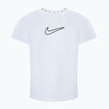 Nike One Dri-Fit weiß/schwarzes Kinder-T-Shirt