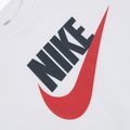 Kinder-Shirt Nike Sportswear white/obsidian/university red 3