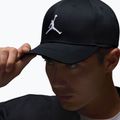 Basecap Nike Jordan Rise Structured Curved-Bill black/white 6