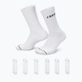 Socken  Jordan Everyday Crew 6 pairs white/gym red/black 8