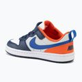 Nike Court Borough Low Kinderschuhe Recraft weiß/navy/orange 3