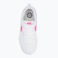 Nike Court Borough Low Kinderschuhe Recraft weiß/laser fuchsia 5