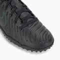 Nike Tiempo Legend 10 Club TF Kinder Fußballschuhe schwarz/schwarz deep jungle 7