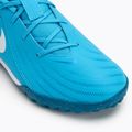 Fußballschuhe Kinder Nike Phantom GX II Academy TF blue fury/white 7