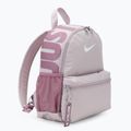 Nike Brasilia Just Do It Mini 11 l Kinder städtischen Rucksack Platin violett/Pflaumenstaub/weiß 2