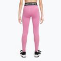 Kinderleggings Nike Pro Dri-FIT magic flamingo/white 3