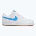 Herren Nike Court Vision Low Weiß/Gummi Gelb/Universitätsblau Schuhe 2