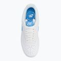 Herren Nike Court Vision Low Weiß/Gummi Gelb/Universitätsblau Schuhe 5