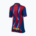 Kinder-Fußballtrikot Nike FC Barcelona 2025/26 Stadium Fourth gym blue/gym blue/salsa red/opti yellow 7