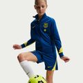 Kinder-Fußballshorts Nike FC Barcelona Strike SE Jr gym blue/opti yellow/opti yellow 8