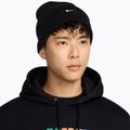 Wintermütze Nike Peak Swoosh Beanie black/white