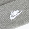 Nike Peak Futura Beanie dunkelgrau heather/weiß Wintermütze 3