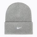 Beanie Nike Peak Swoosh Beanie dark grey heather/white
