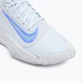 BasketballHerrenschuhe Nike Precision 7 football grey/pure platinum/plum dust/royal pulse 7