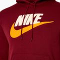 Nike Club Fleece-Kapuzenpulli, Herren, teamrot/teamrot 3