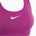 Nike Swoosh Medium Support Trainings-BH Hot Fuchsia/Weiß 3