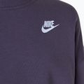 Hoodie Sweatshirt Kinder Nike Sportswear Club Fleece dark raisin / white 3