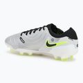 Herren Fußballschuhe Nike Tiempo Legend 10 Pro FG metallic silber/volt/schwarz 3