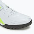 Nike Phantom GX 2 Academy TF Kinder-Fußballschuhe metallic silber/volt/schwarz 7