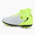 Fußballschuhe Kinder Nike Phantom Luna 2 Academy AG Jr metallic silver/black/volt 3