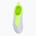 Fußballschuhe Kinder Nike Phantom Luna 2 Academy AG Jr metallic silver/black/volt 5