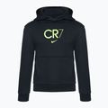 Hoodie Sweatshirt Kinder Nike CR7 Club Fleece black / volt
