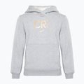 Sweatshirt Hoodie Kinder Nike CR7 Club Fleece light smoke grey/heather/metallic gold