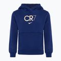Sweatshirt Hoodie Kinder Nike CR7 Club Fleece blue void/metallic gold