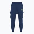 Herren Nike Air Fleece Cargo Hose midnight navy/ volt