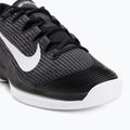 Herren Tennisschuhe Nike Vapor 12 schwarz / weiß / dk smoke grau 7
