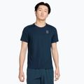 Herren Nike Court Dri-Fit Advantage Tennisshirt armory navy / weiß