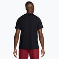 Herren Nike Court Dri-Fit Advantage Tennisshirt schwarz/weiß 3