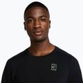 Herren Nike Court Dri-Fit Advantage Tennisshirt schwarz/weiß 4
