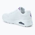 SKECHERS Damen Schuhe JGoldcrown Uno Spread The Love weiß/hellviolett 3