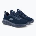 Herrenschuhe SKECHERS Bobs B Flex Chill Edge navy 4